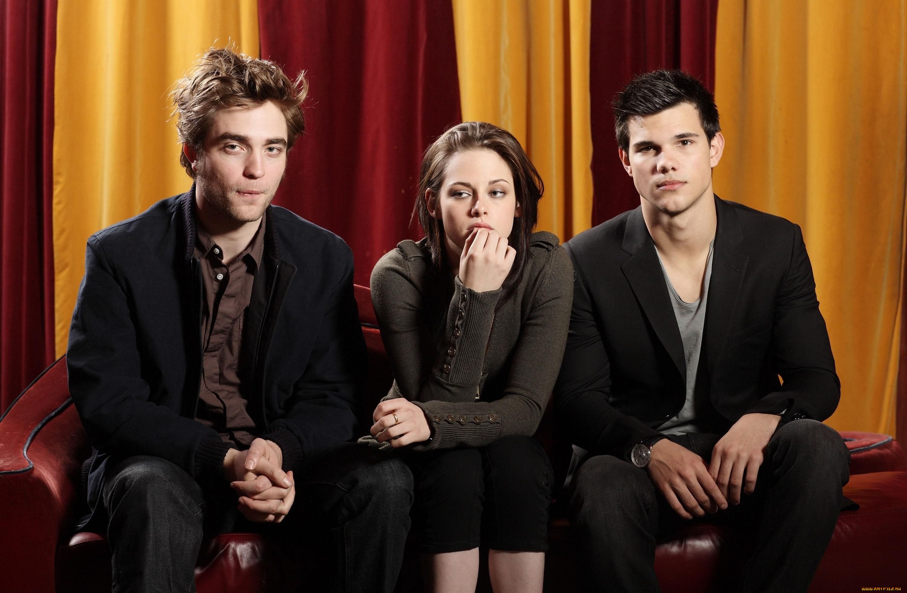 robert, pattinson, kristen, stewart, taylor, lautner, , , 